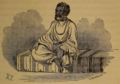 Original portrait illustration of Shekh Abd e-Djebal