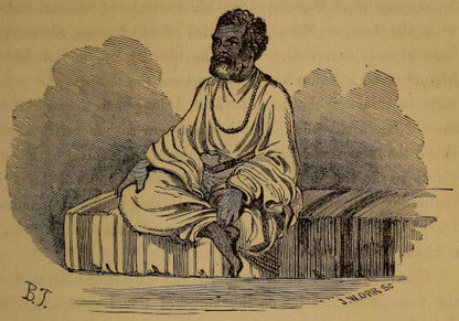 Original portrait illustration of Shekh Abd e-Djebal