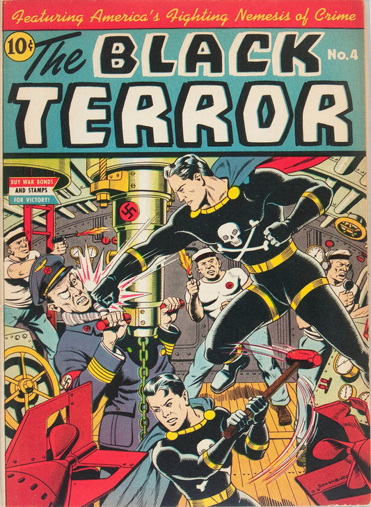 Cover of Black Terror #4
