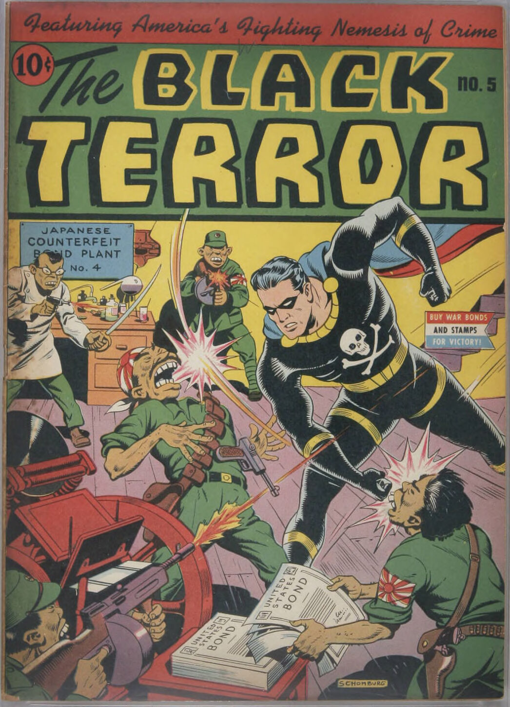 Cover of Black Terror #5