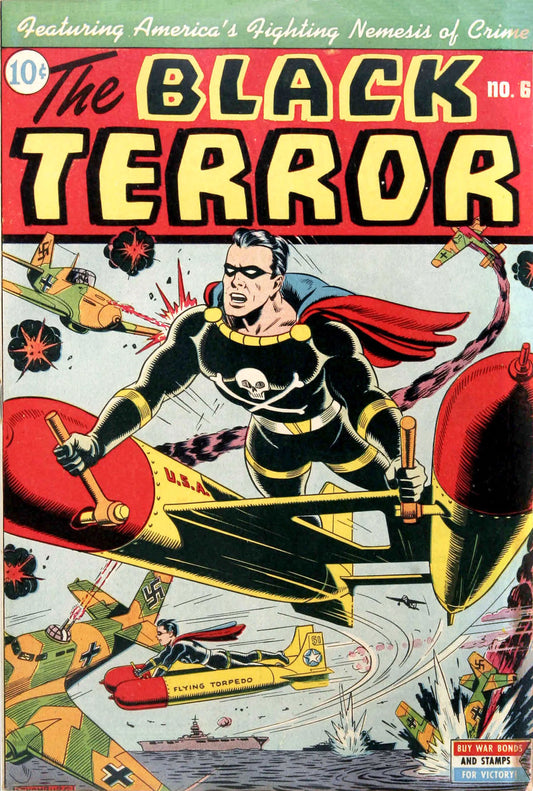 Cover of Black Terror #6