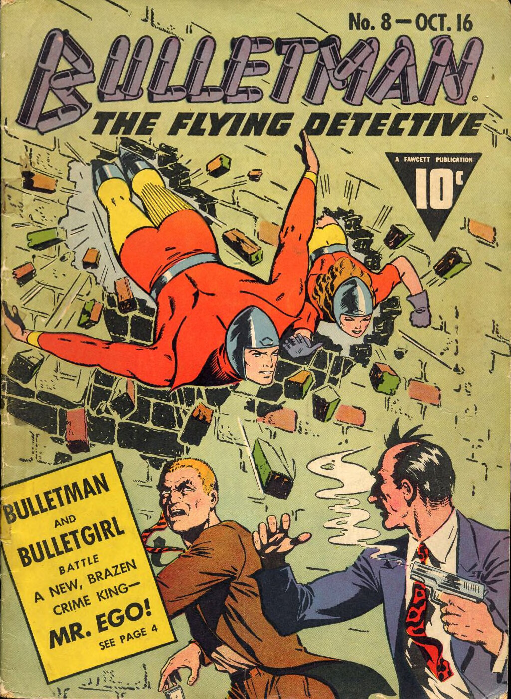 Cover of Bulletman #8