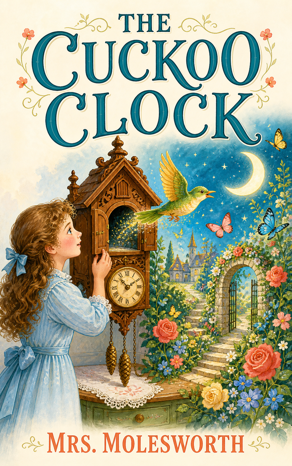 The Cuckoo Clock illustrated ebook cover