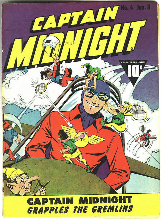 Cover of Captain Midnight #4