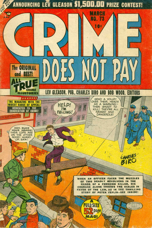 Crime Does Not Pay 073 authentic cover