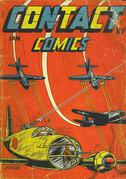 Cover of Contact Comics #4