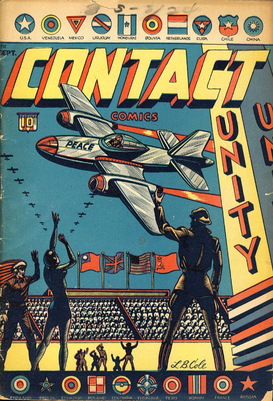 Cover of Contact Comics #8