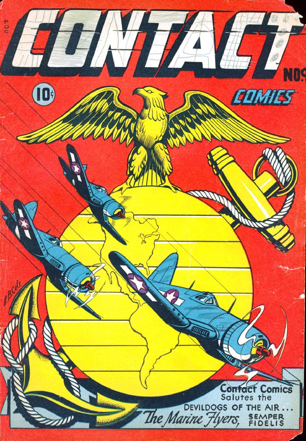 Cover of Contact Comics #9