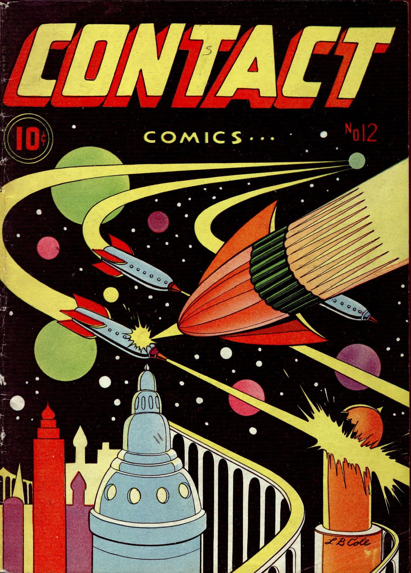 Cover of Contact Comics #12