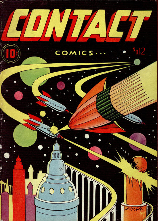 Cover of Contact Comics #12