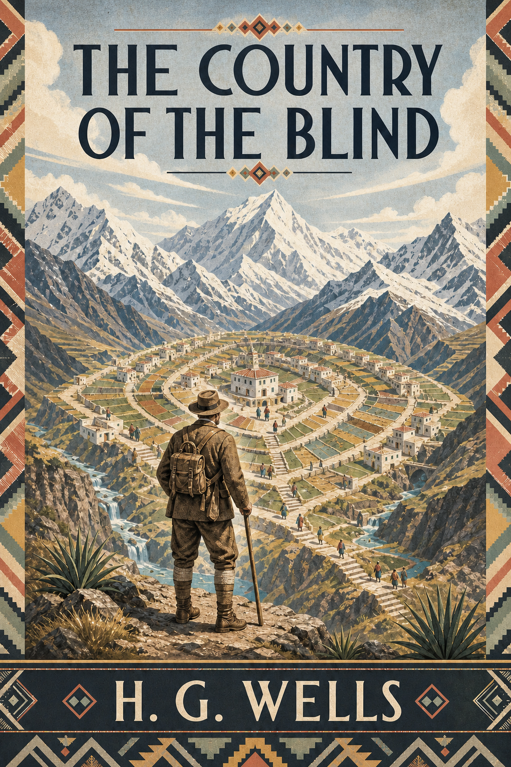 The Country of the Blind by H. G. Wells — Nile Book Store cover