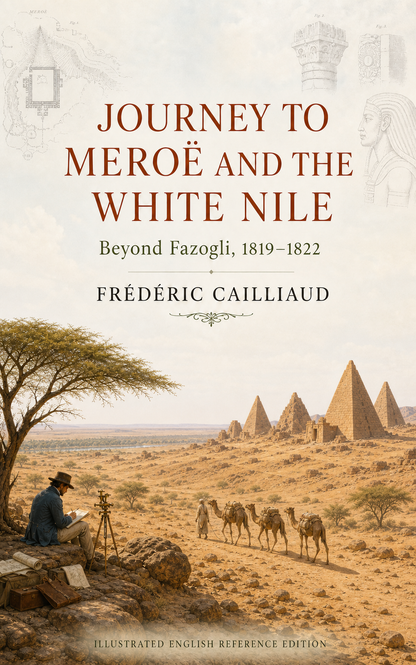 Journey to Meroë and the White Nile by Frédéric Cailliaud — English illustrated EPUB cover