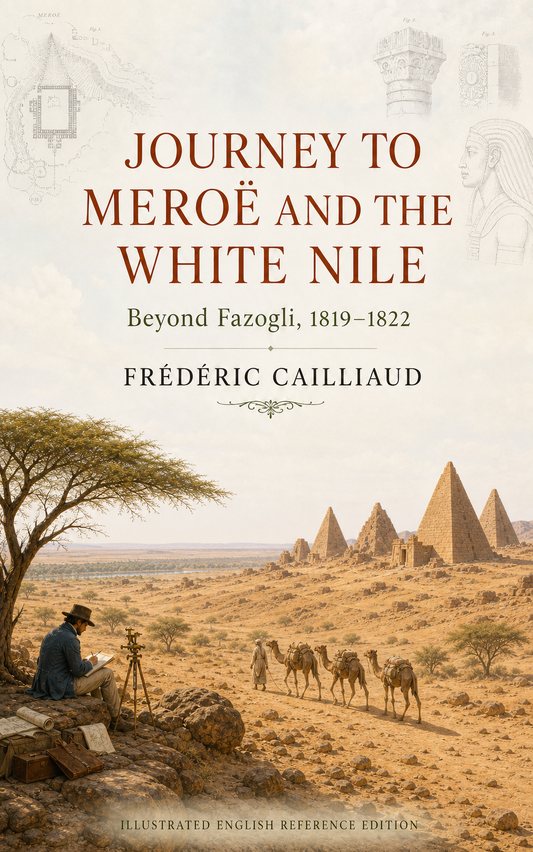 Journey to Meroë and the White Nile by Frédéric Cailliaud — English illustrated EPUB cover