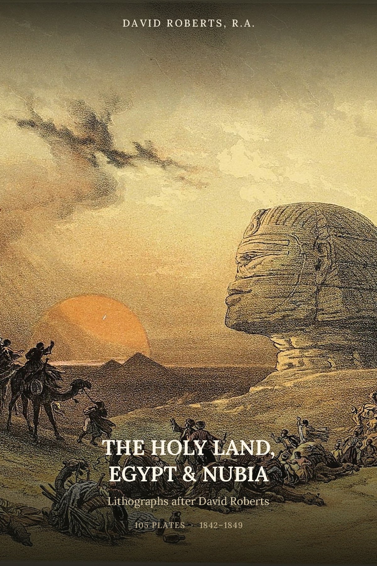 The Holy Land, Egypt & Nubia — cover