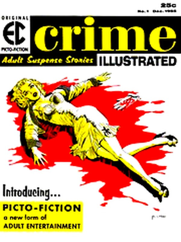 Crime Illustrated 001 — Golden Age comic book cover