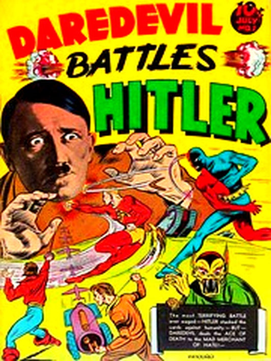 Daredevil Comics 001 — Golden Age comic book cover