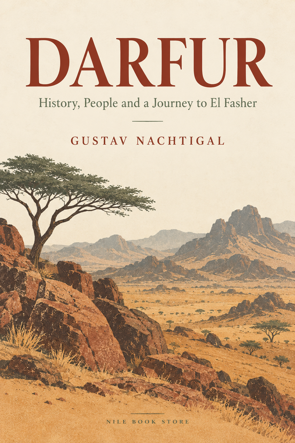Darfur by Gustav Nachtigal — artistic landscape cover
