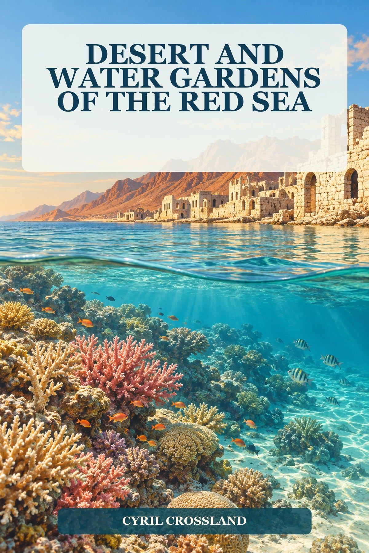 Desert and Water Gardens of the Red Sea by Cyril Crossland — illustrated EPUB cover