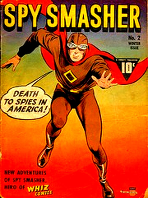 Spy Smasher 002 — Golden Age comic book cover