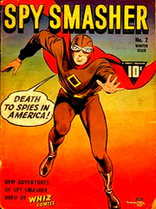 Spy Smasher 002 — Golden Age comic book cover