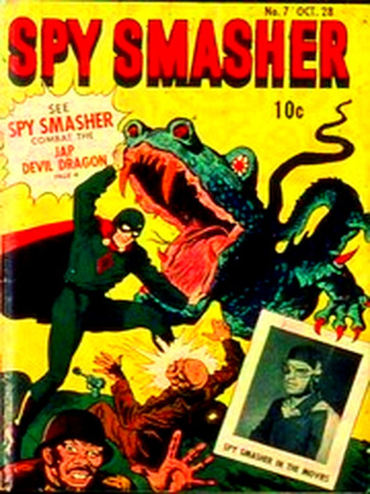 Spy Smasher 007 — Golden Age comic book cover