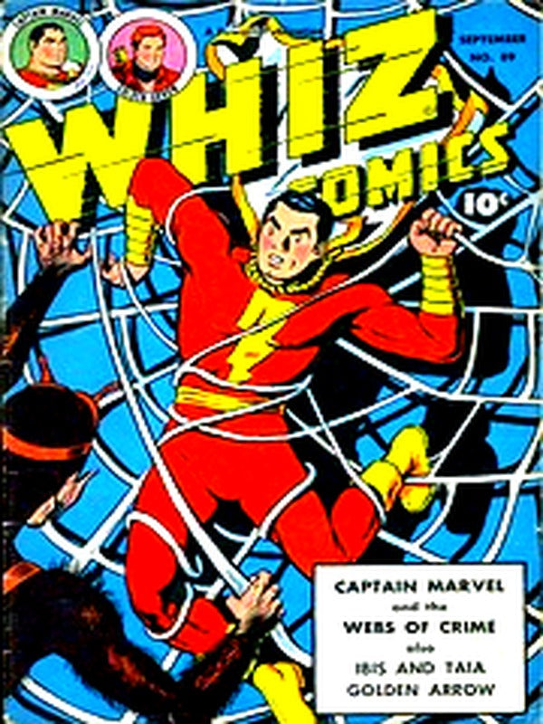 Whiz Comics 089 — Golden Age comic book cover
