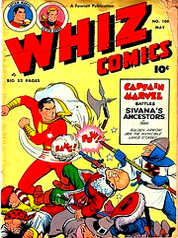 Whiz Comics 109 — Golden Age comic book cover