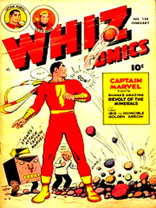 Whiz Comics 130 — Golden Age comic book cover