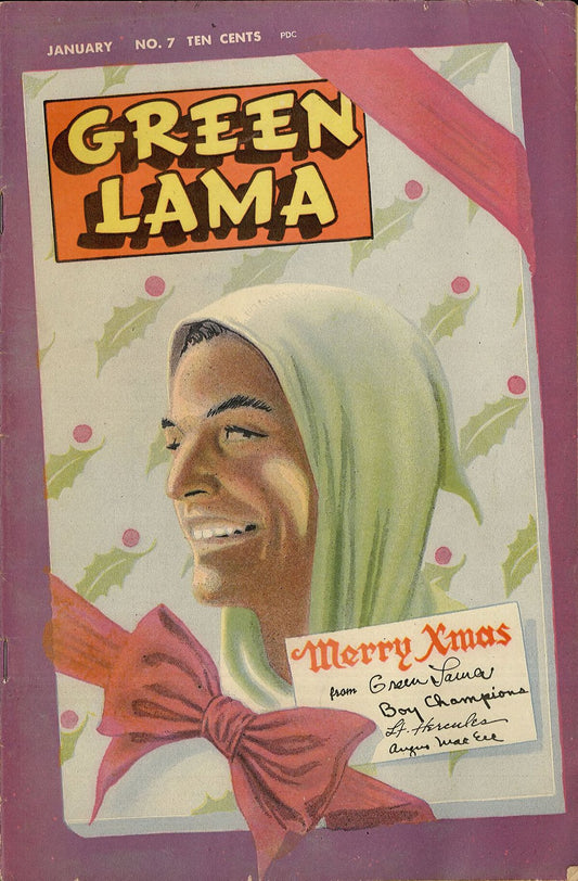Green Lama 007 authentic cover