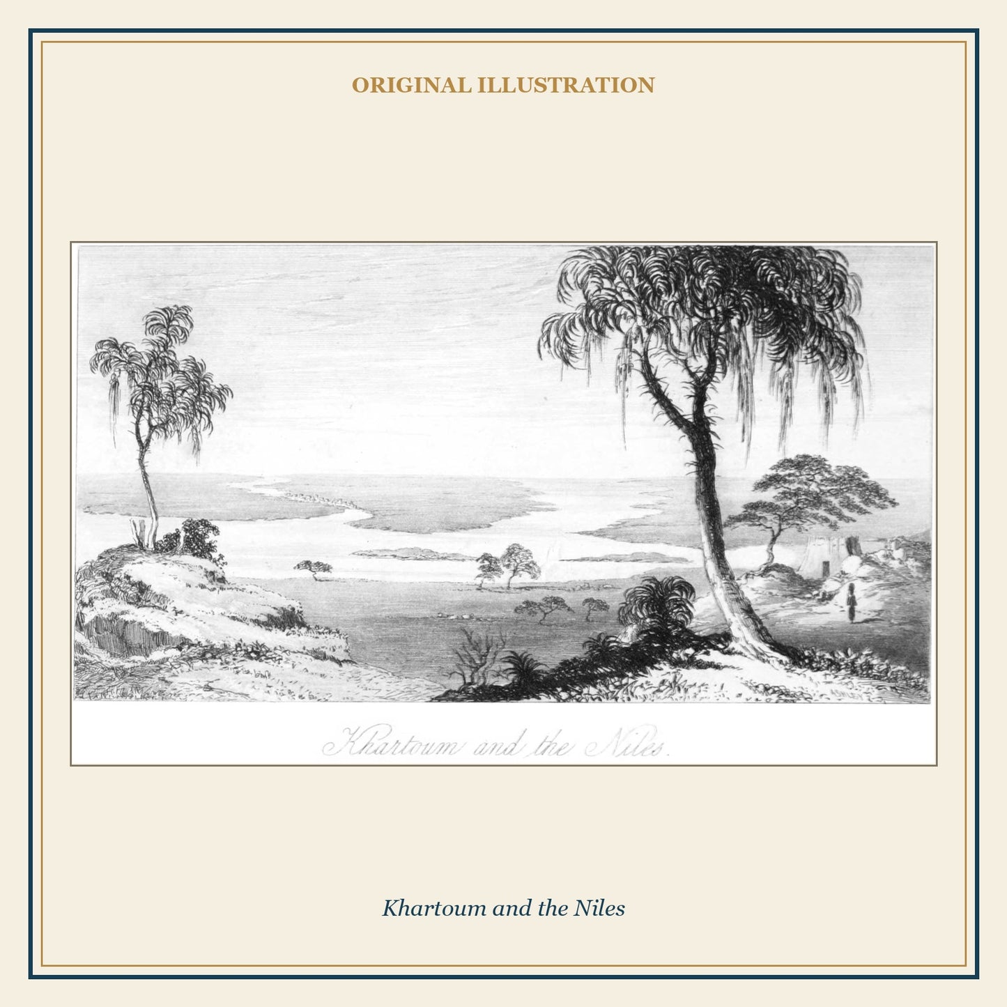 Original illustration: Khartoum and the Niles