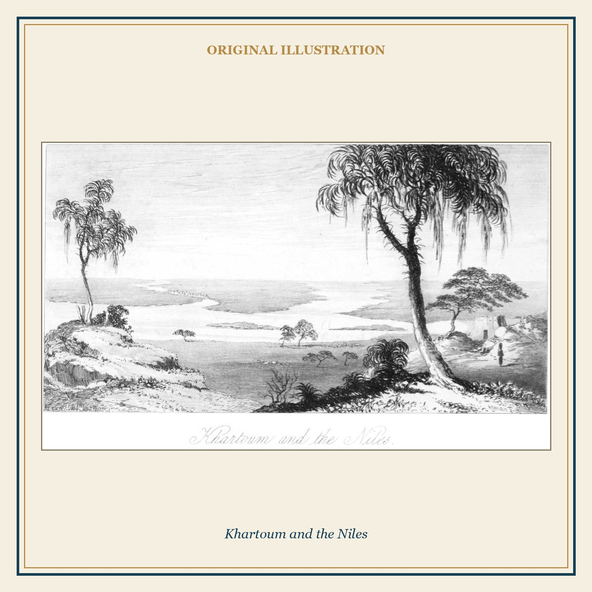Original illustration: Khartoum and the Niles