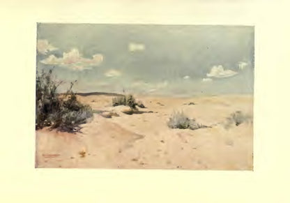 A Desert Study At Tel-El-Kebir — R. Talbot Kelly / دراسة صحراوية في التل الكبير — ر. تالبوت كيلي