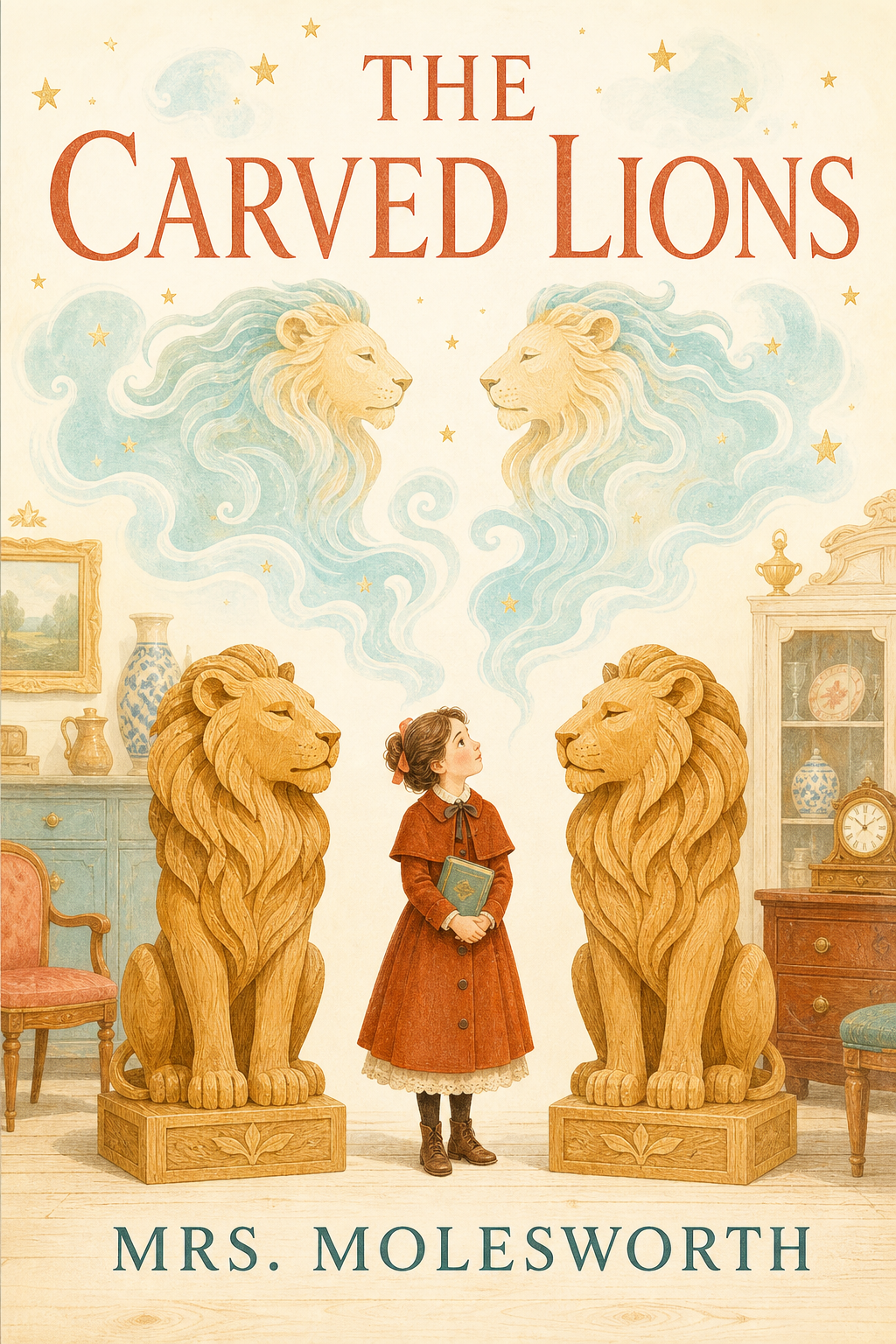 The Carved Lions illustrated children’s ebook cover