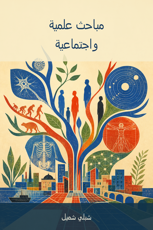 غلاف كتاب مباحث علمية واجتماعية — شبلي شميل