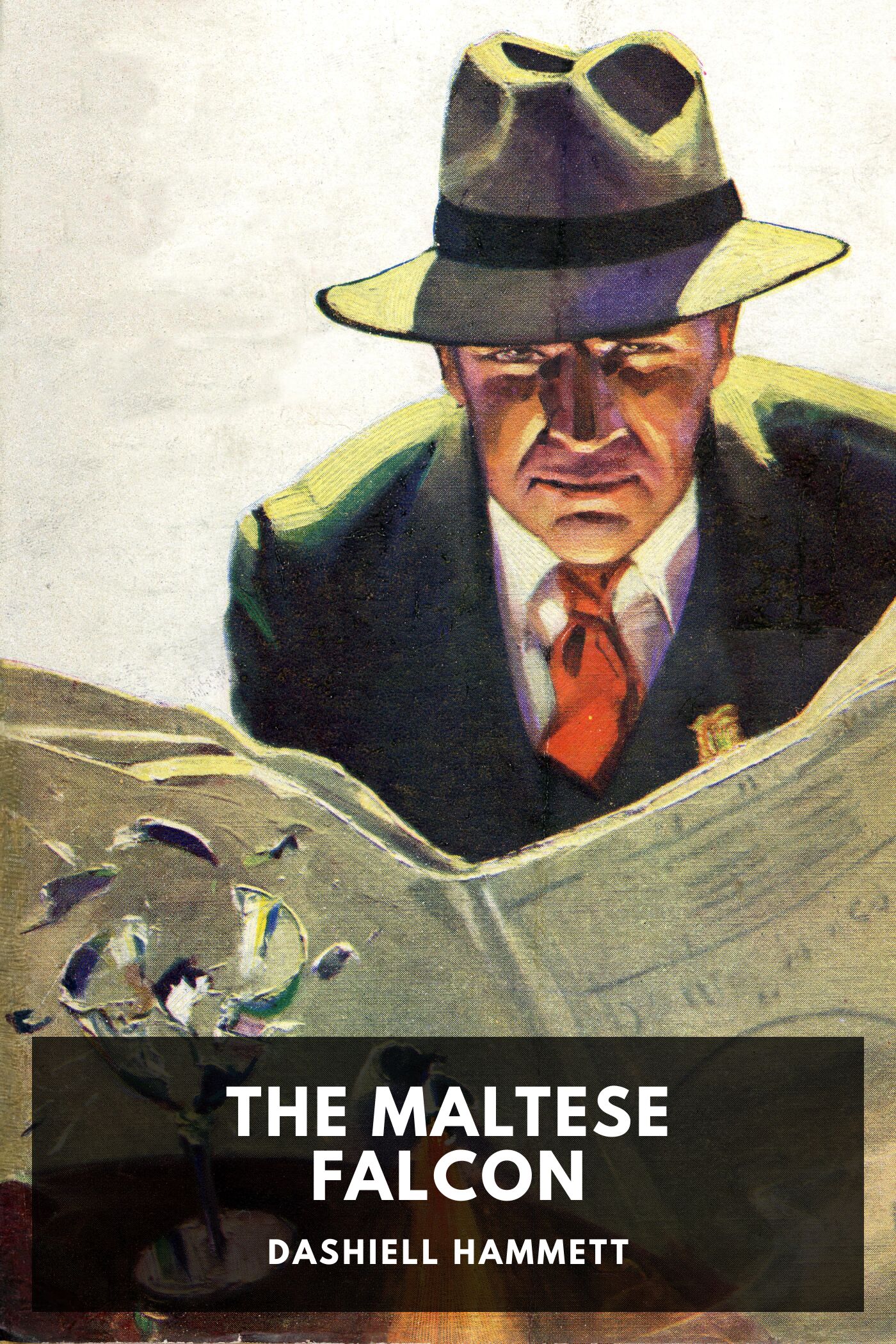 The Maltese Falcon by Dashiell Hammett — cover