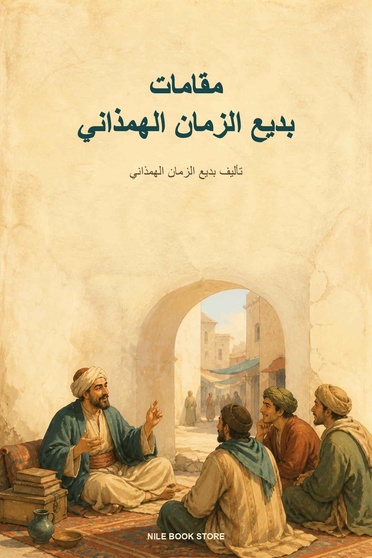 غلاف مقامات بديع الزمان الهمذاني