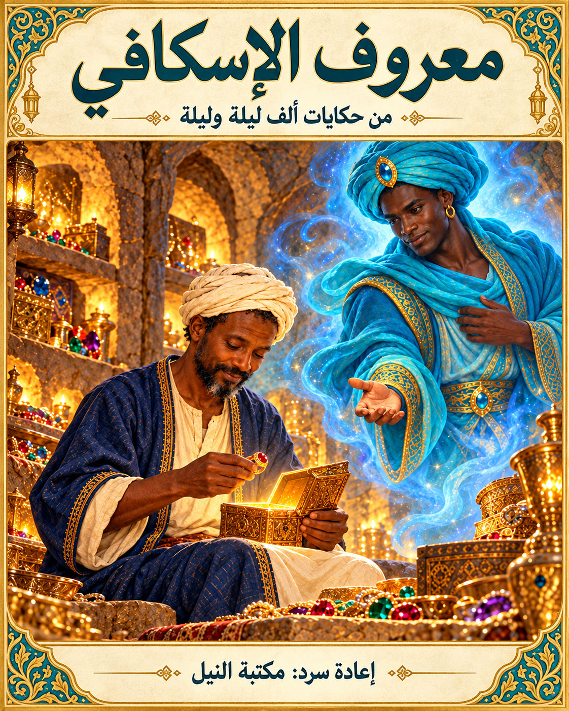 معروف الإسكافي — من حكايات ألف ليلة وليلة — إعادة سرد: مكتبة النيل