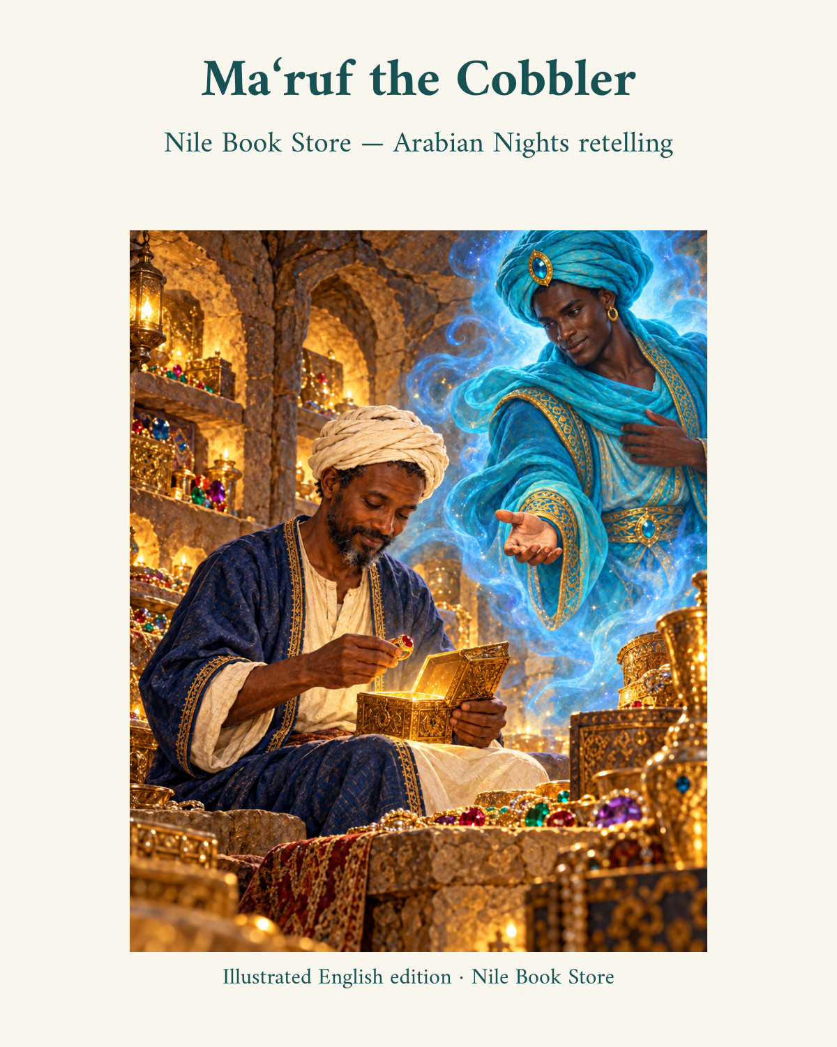Ma‘ruf the Cobbler — Illustrated Nubian Retelling