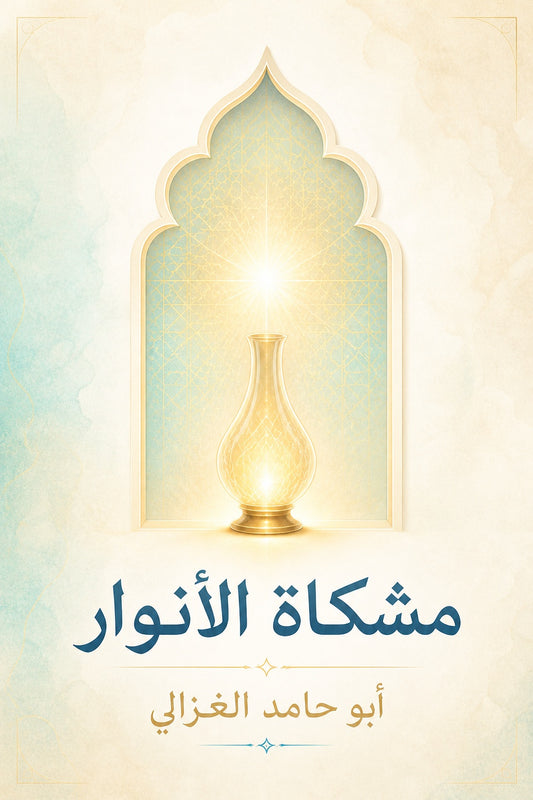 غلاف مشكاة الأنوار لأبي حامد الغزالي — EPUB عربي