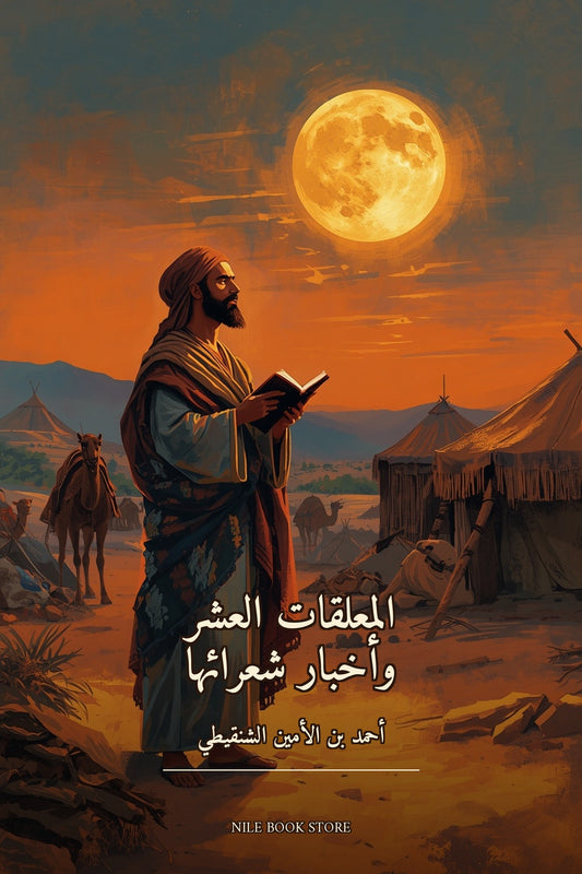 غلاف المعلقات العشر وأخبار شعرائها