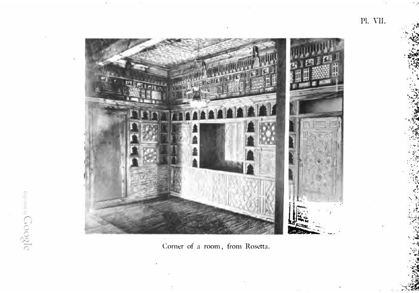 Historic architectural interior illustrated in the catalogue