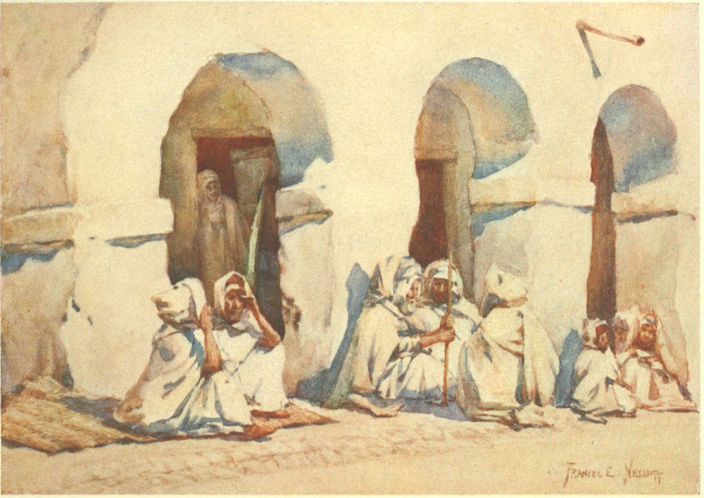 في ساحة السوق، بسكرة