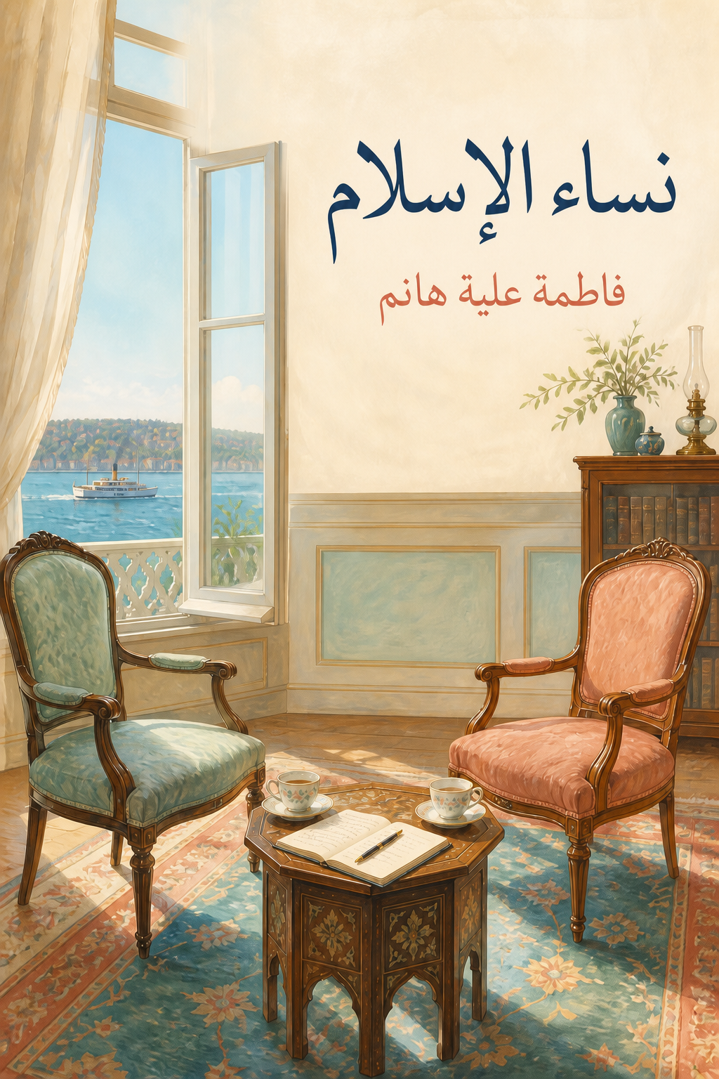 غلاف كتاب نساء الإسلام لفاطمة علية هانم