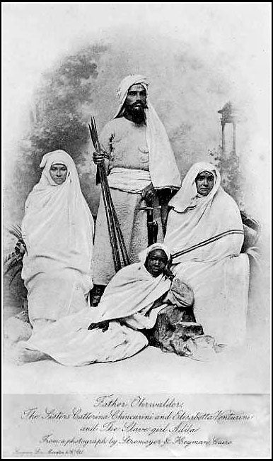 Original frontispiece from Ten Years Captivity