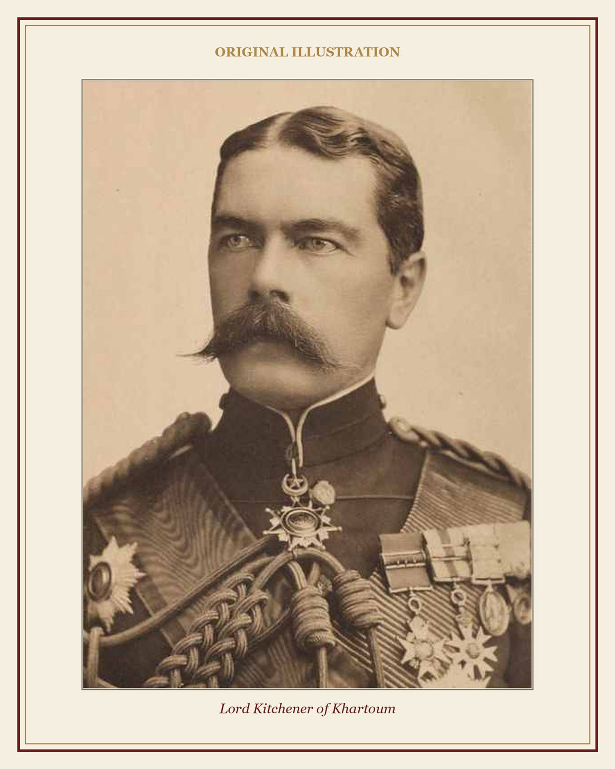 Original portrait of Lord Kitchener of Khartoum