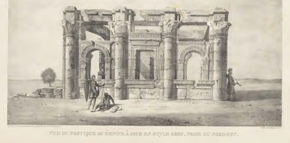 Naga: the portico, an open Greek-style edifice