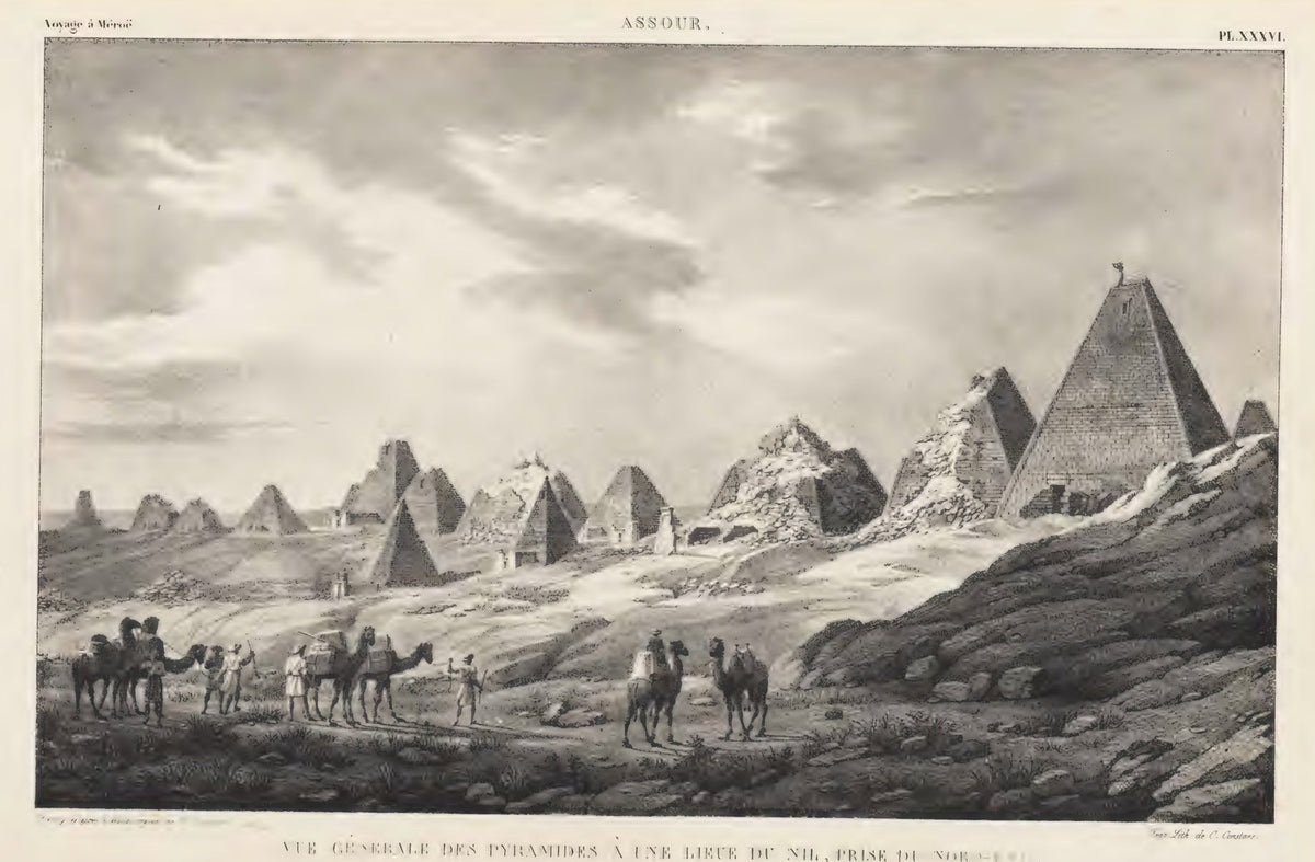 Meroë: pyramids a league from the Nile