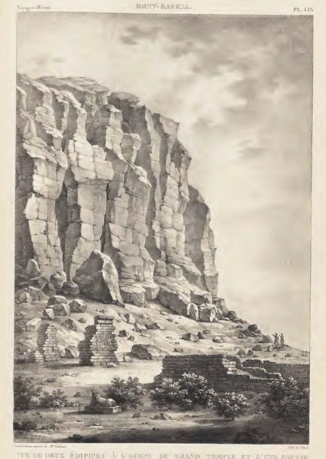 Mount Barkal: two buildings west of the great temple