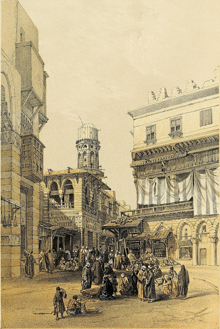 Bazaar of the Coppersmiths, Cairo