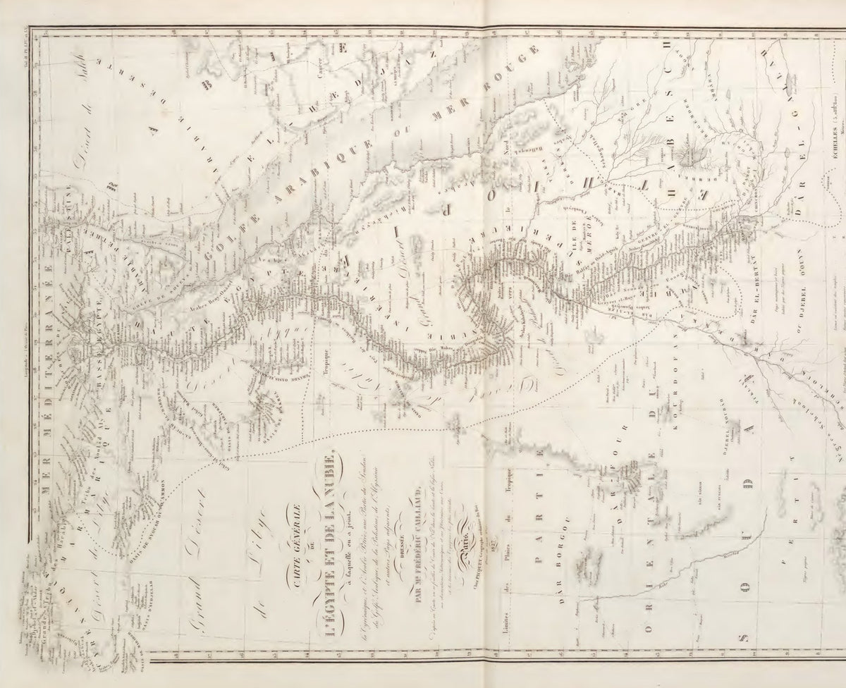General map of Egypt and Nubia